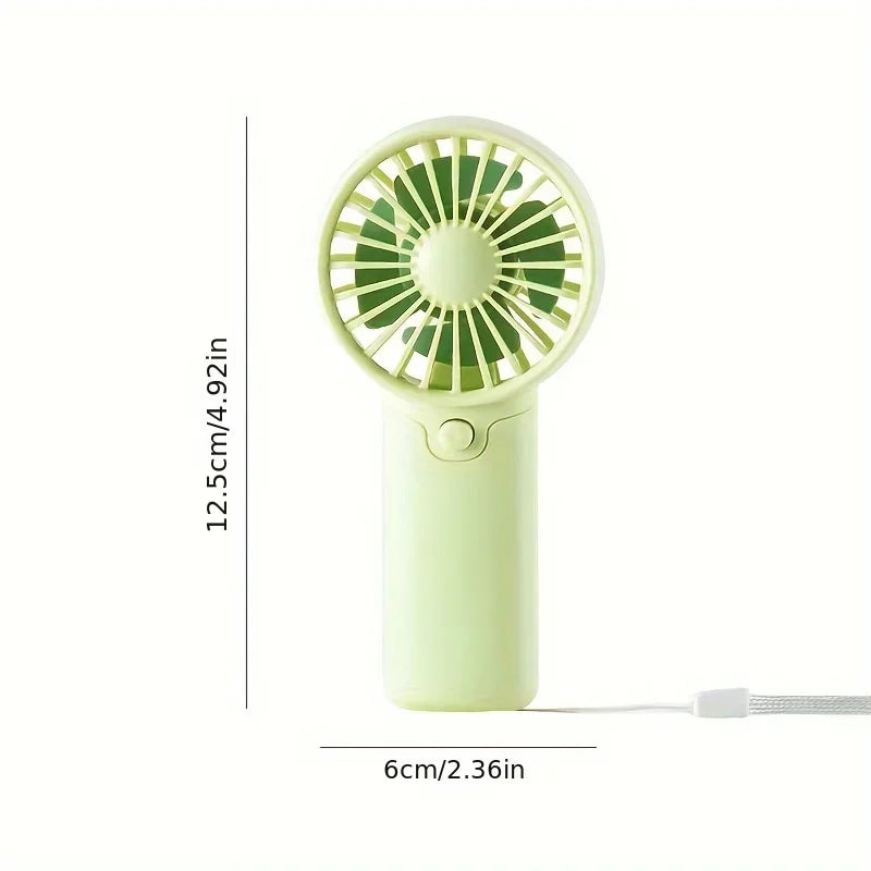 Ventilateur Portable Mini – Silencieux & Ultra Léger