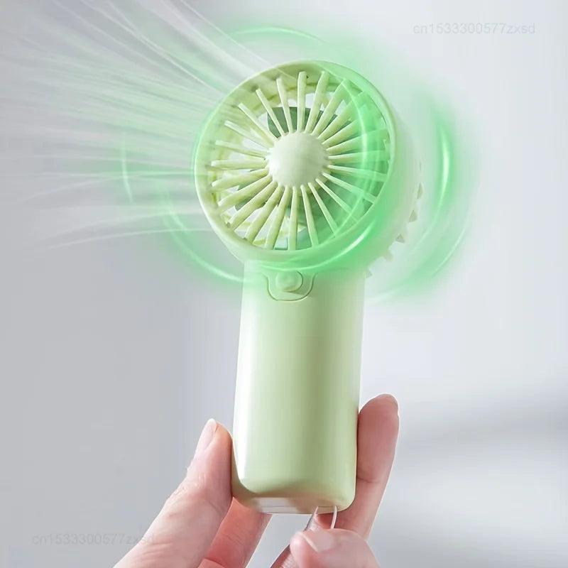 Ventilateur Portable Mini – Silencieux & Ultra Léger